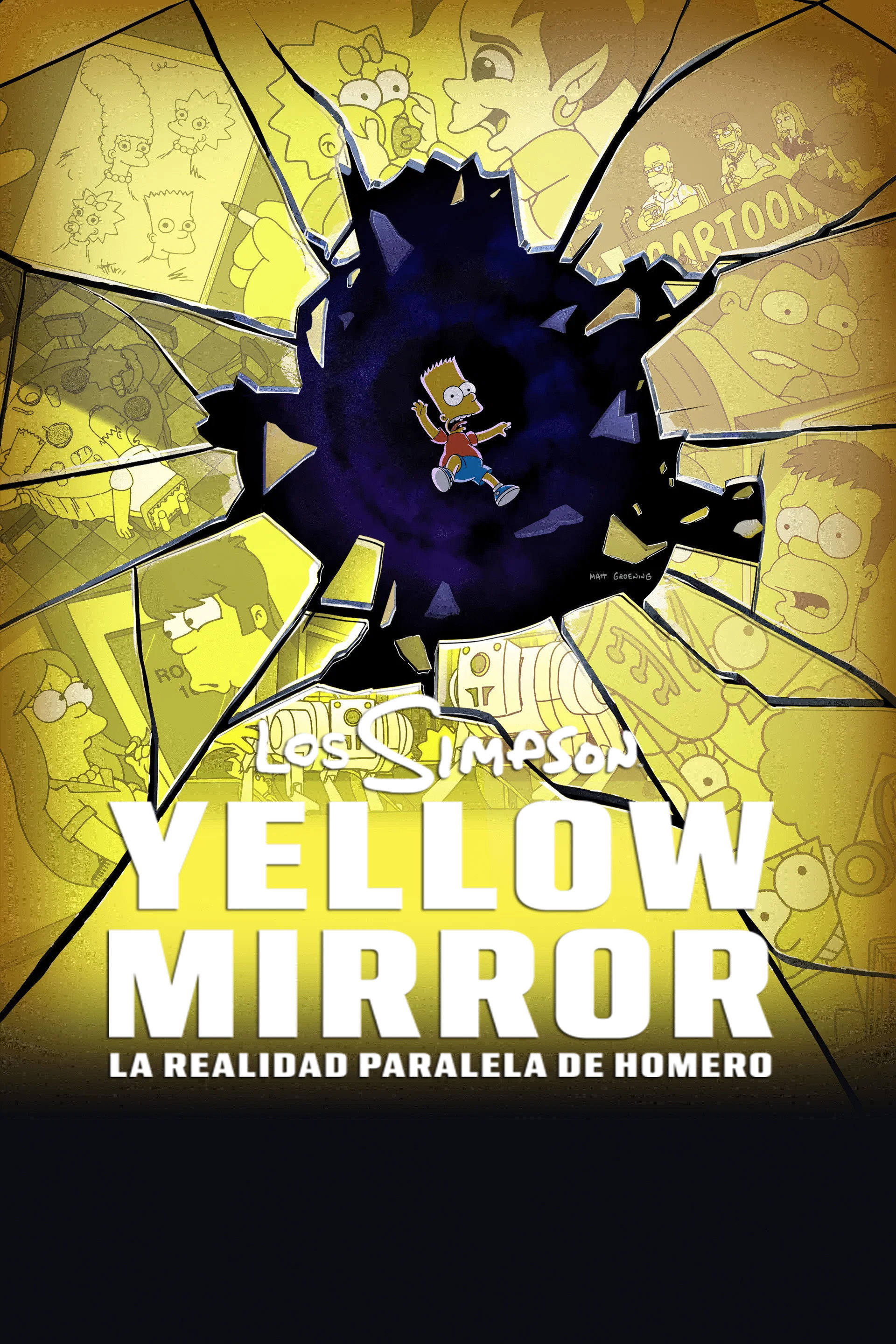 Yellow Mirror (Open Matte)