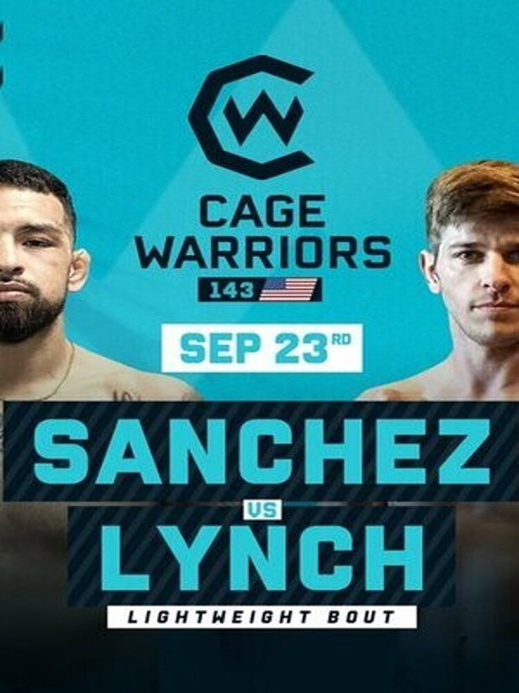 Cage Warriors 143 Poster