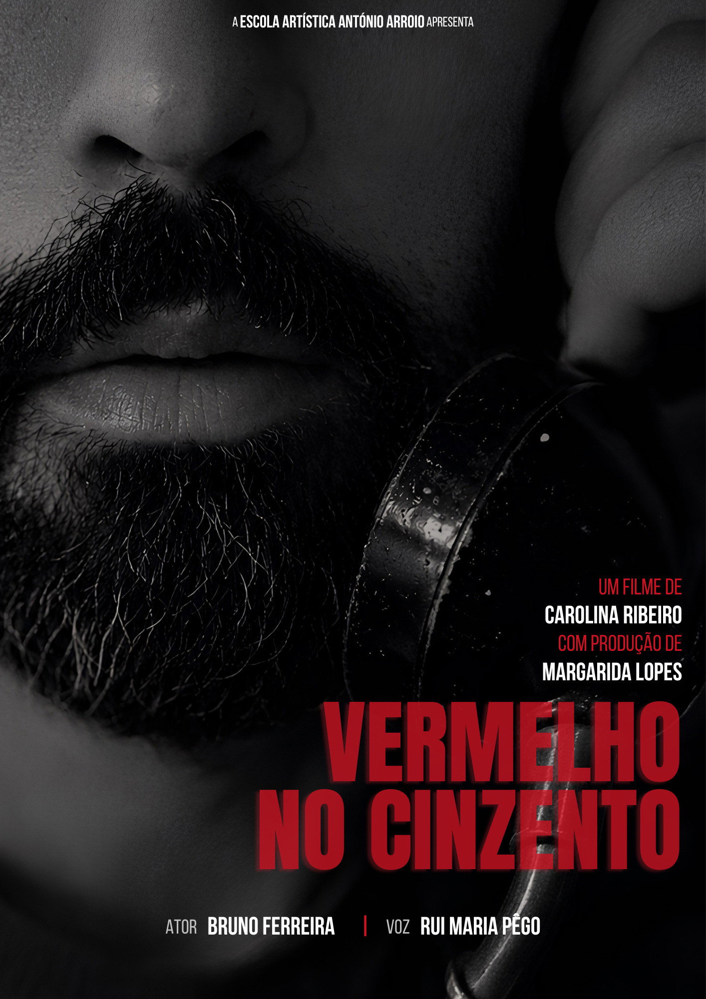 Vermelho no Cinzento