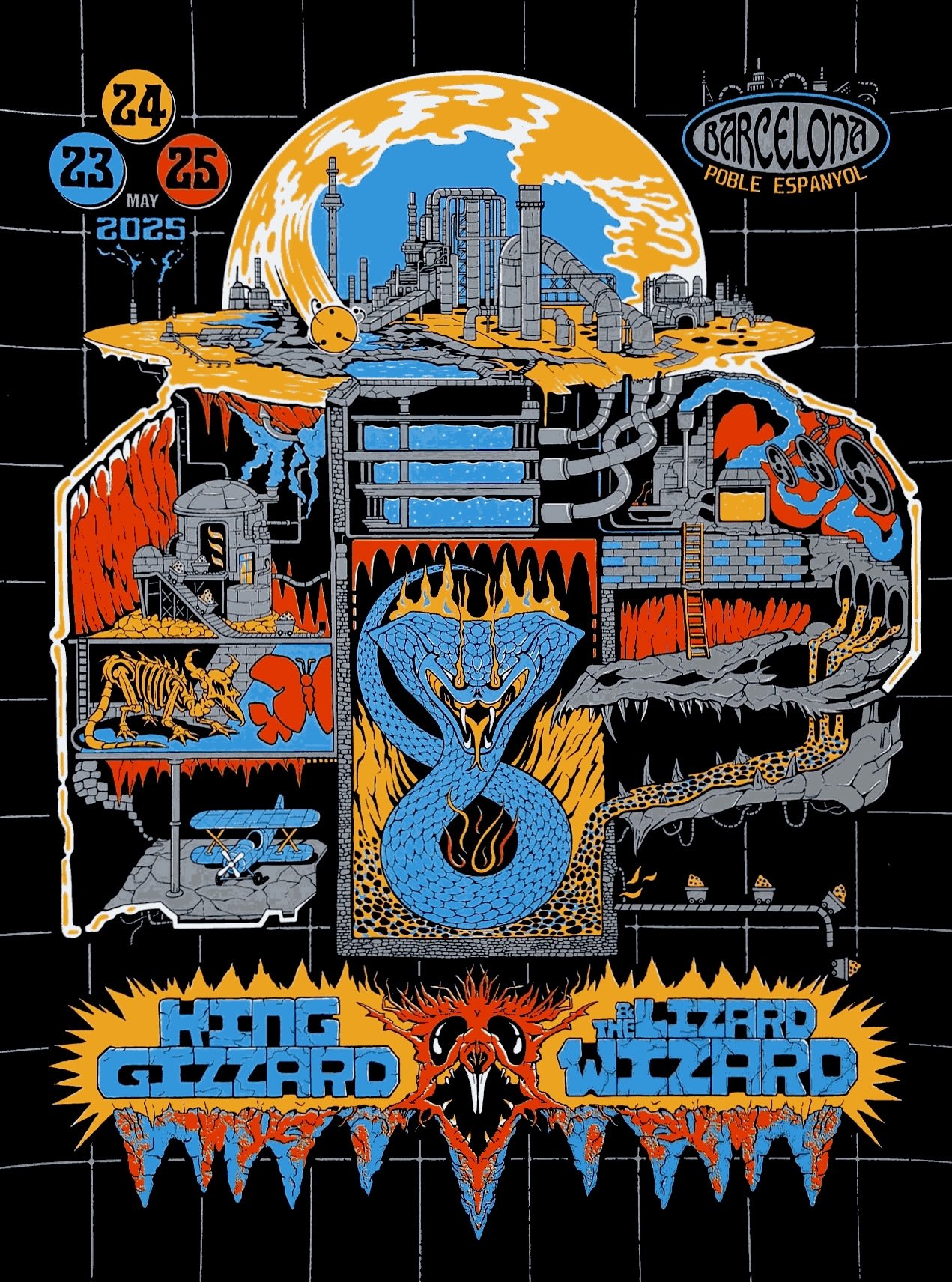 King Gizzard & The Lizard Wizard - Live in Barcelona '25 (Night 2)