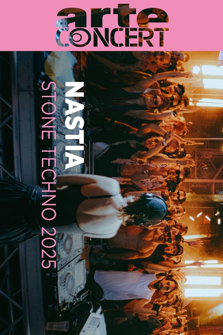 Plakat, der markedsfører Nastia @ Stone Techno 2025