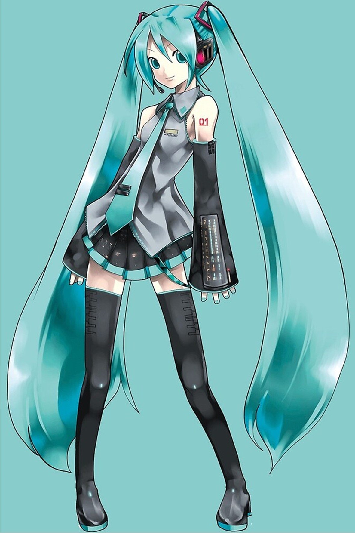 et billede af Hatsune Miku