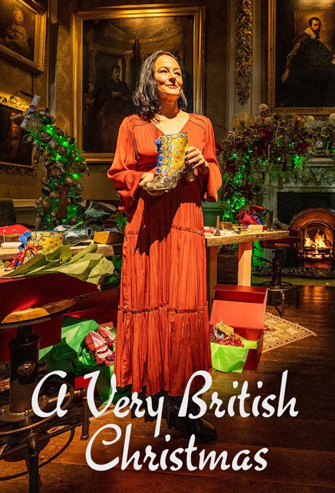 A Very British Christmas Poster