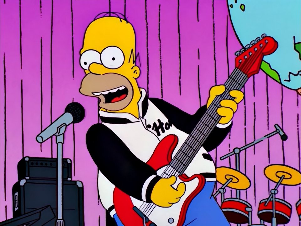 The Simpsons Season 14 :Episode 2  How I Spent My Strummer Vacation