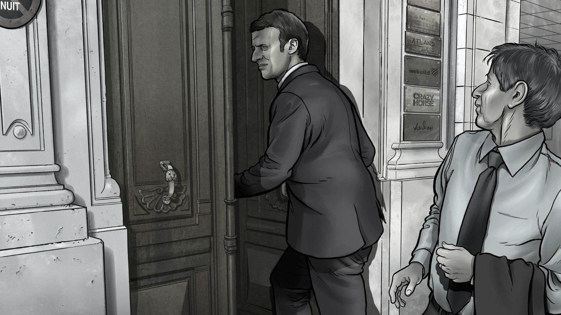Emmanuel, un homme d'affaire à l'Élysée - Le Monde, Macron agent double
