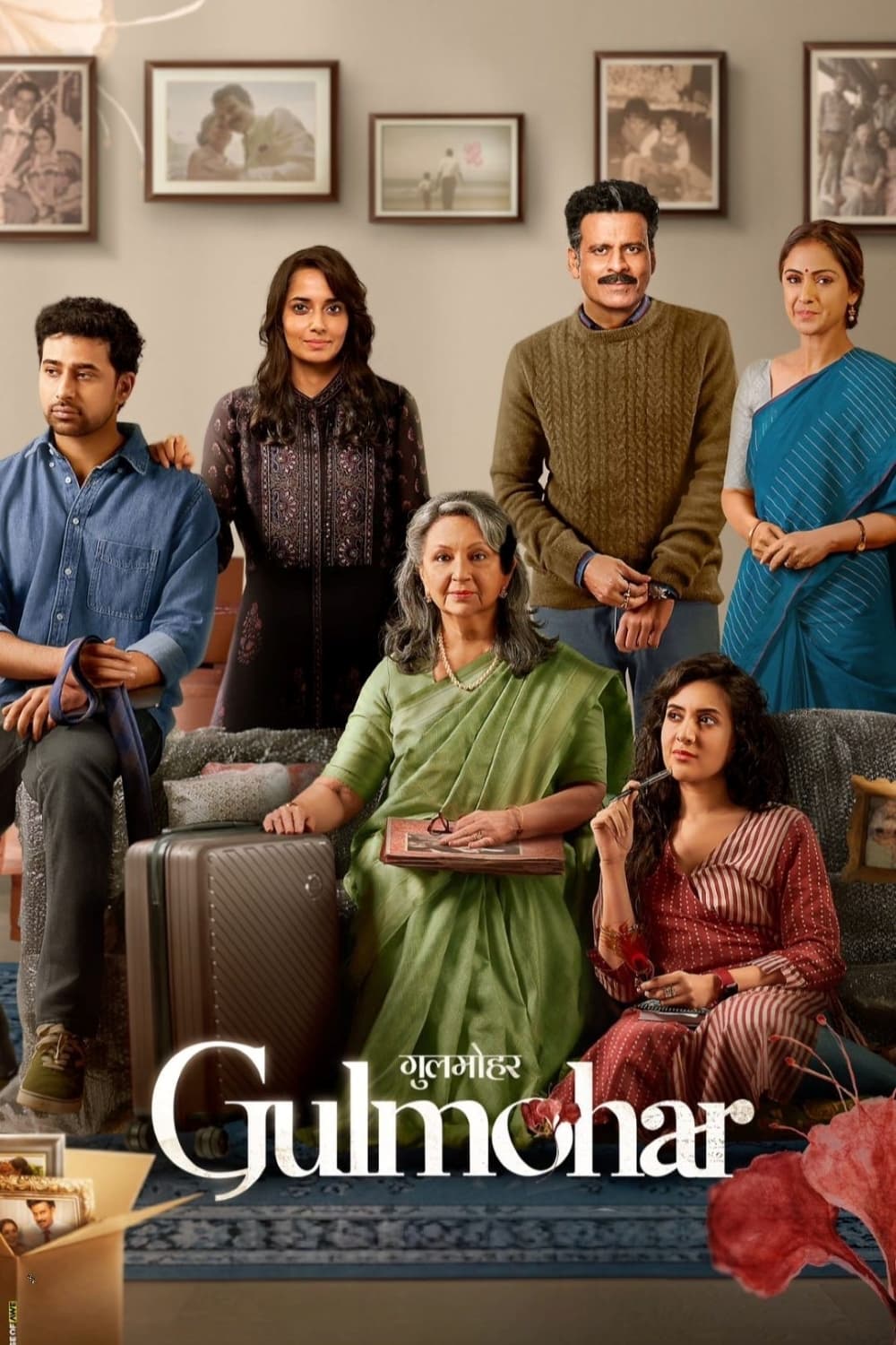 Gulmohar 2023 Hindi ORG 1080p 720p 480p WEB-DL x264 ESubs Full Movie Download