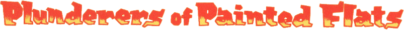 Plunderers of Painted Flats Logo