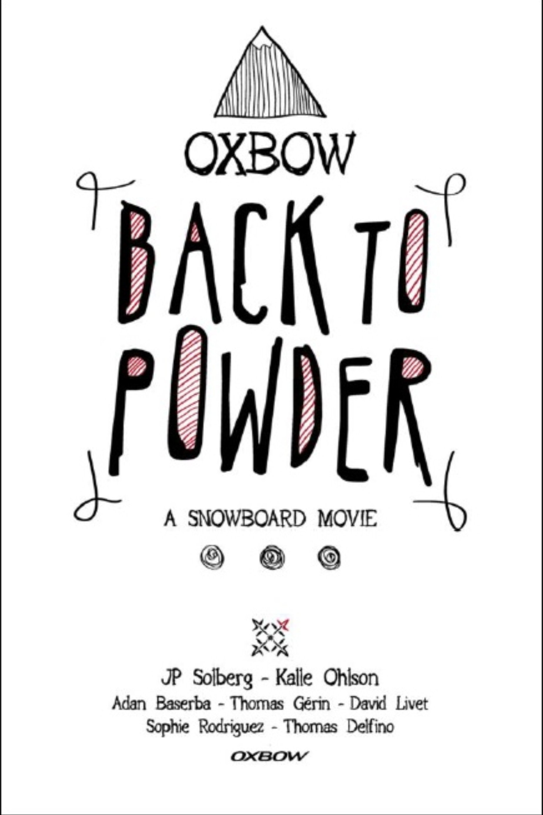 Back to Powder Poster