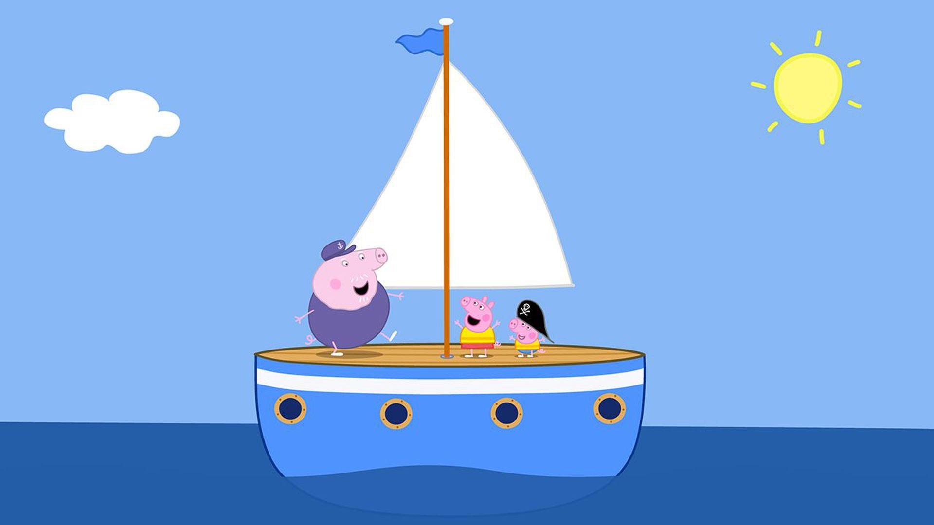 Peppa Pig Season 5 :Episode 29  Sailing Boat