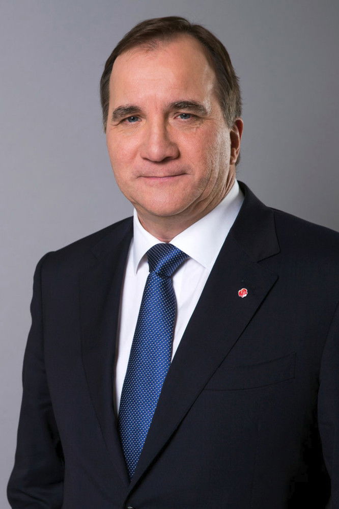 et billede af Stefan Löfven