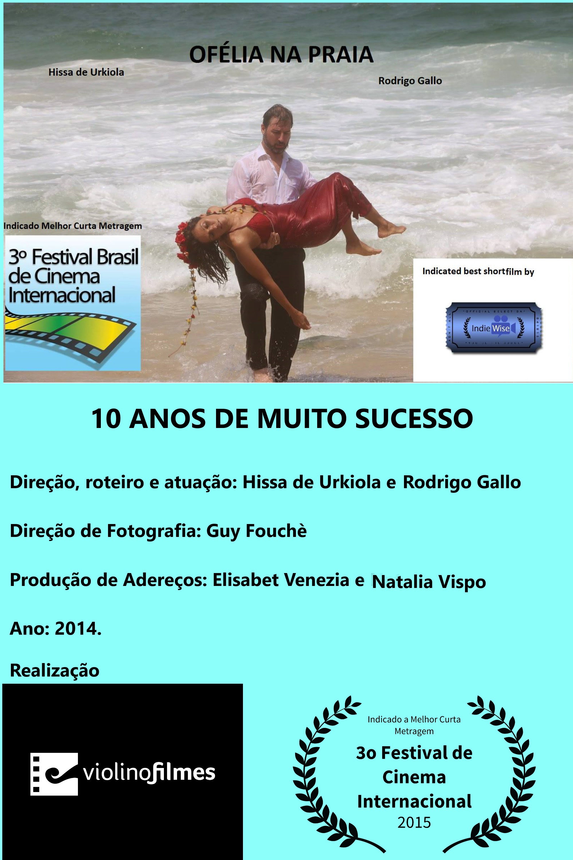 Of&eacute;lia na Praia, vers&atilde;o estendida