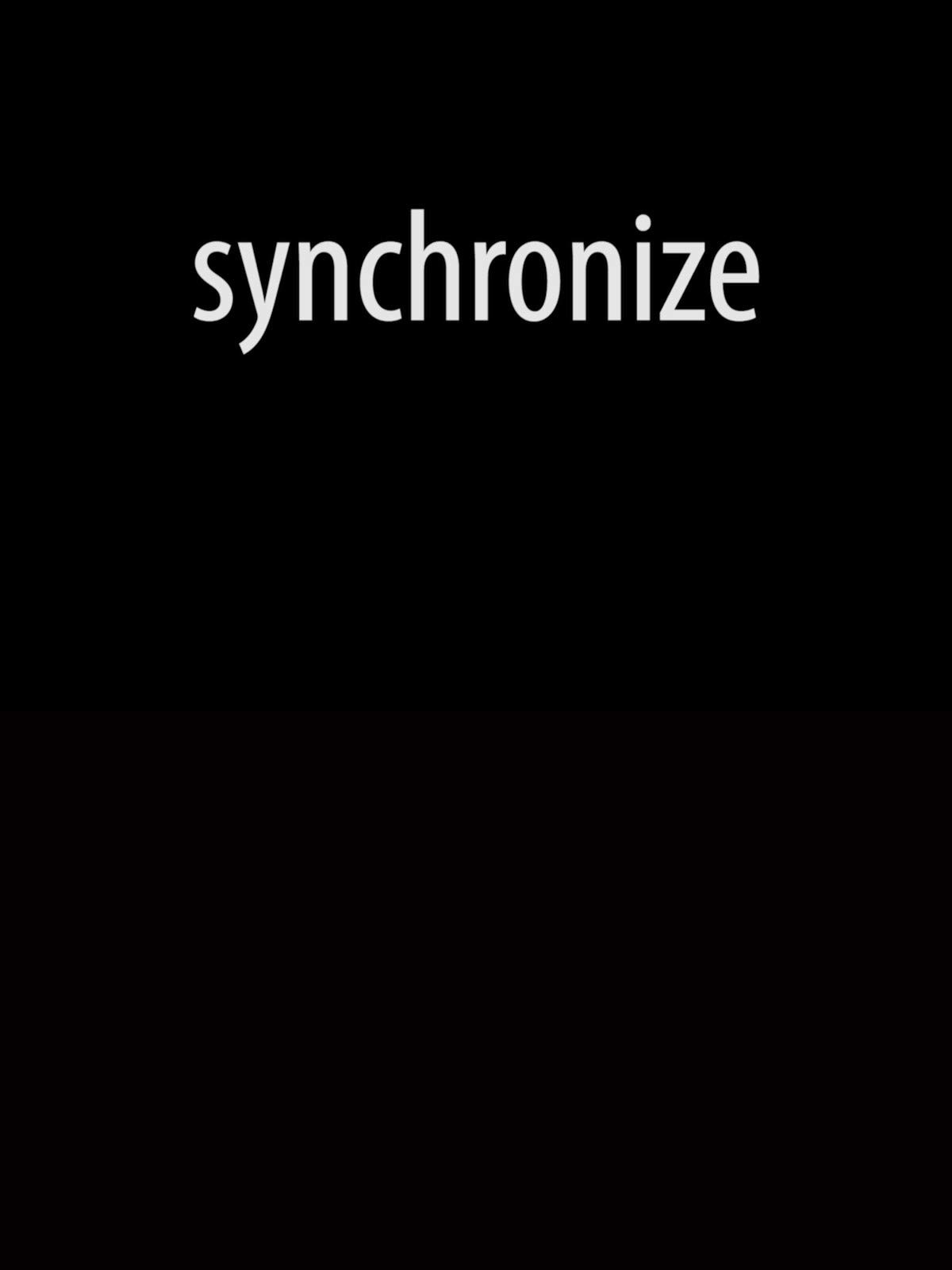 Synchronize Poster
