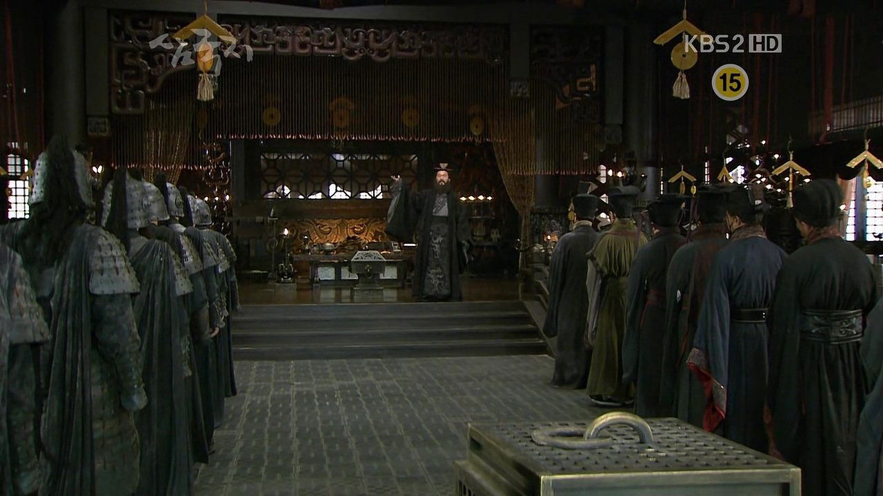 Thumbnail for Lü Bu shoots an arrow through a halberd Season 1 Episode 15