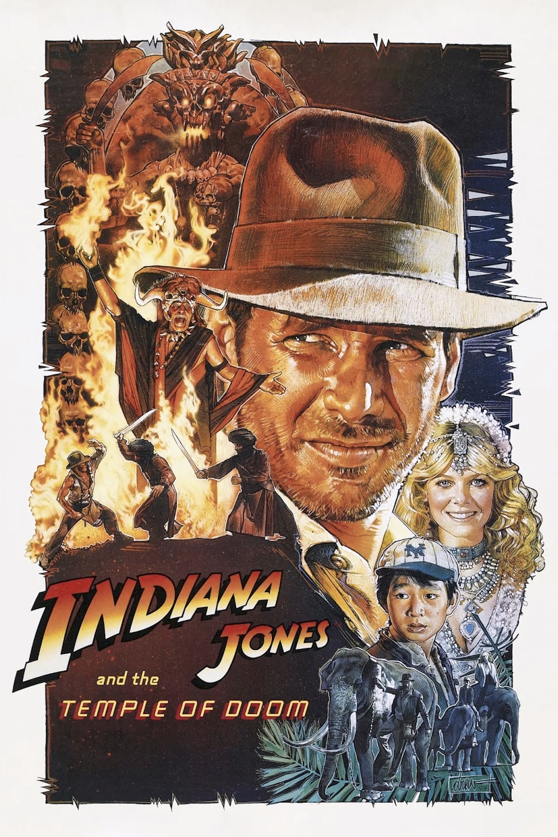 Indiana Jones and the Temple of Doom Movie poster