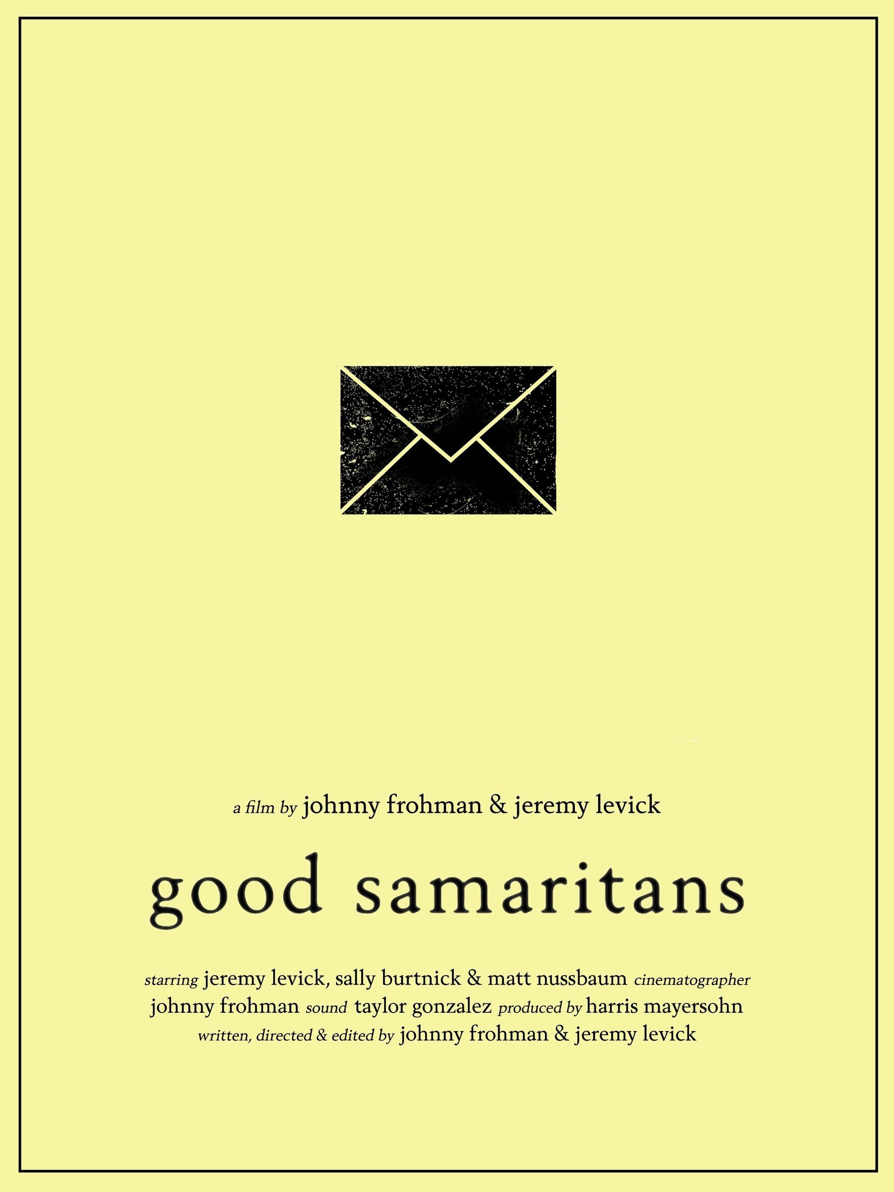 Good Samaritans Good Samaritans