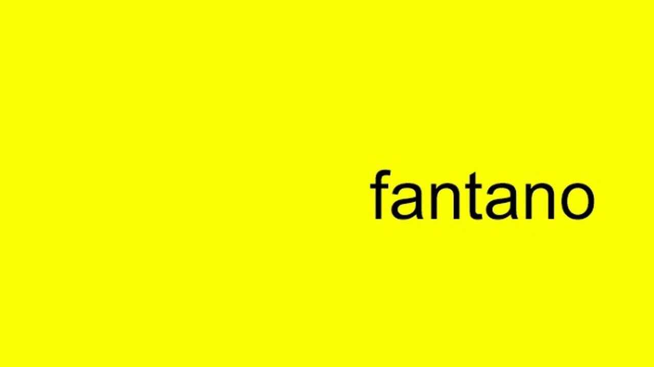 Fantano poster