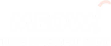 Meow, the Secret Boy Logo