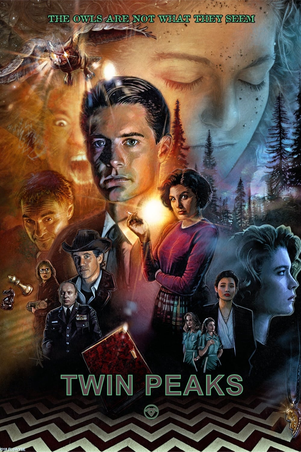 Twin Peaks Collection | The Poster Database (TPDb)