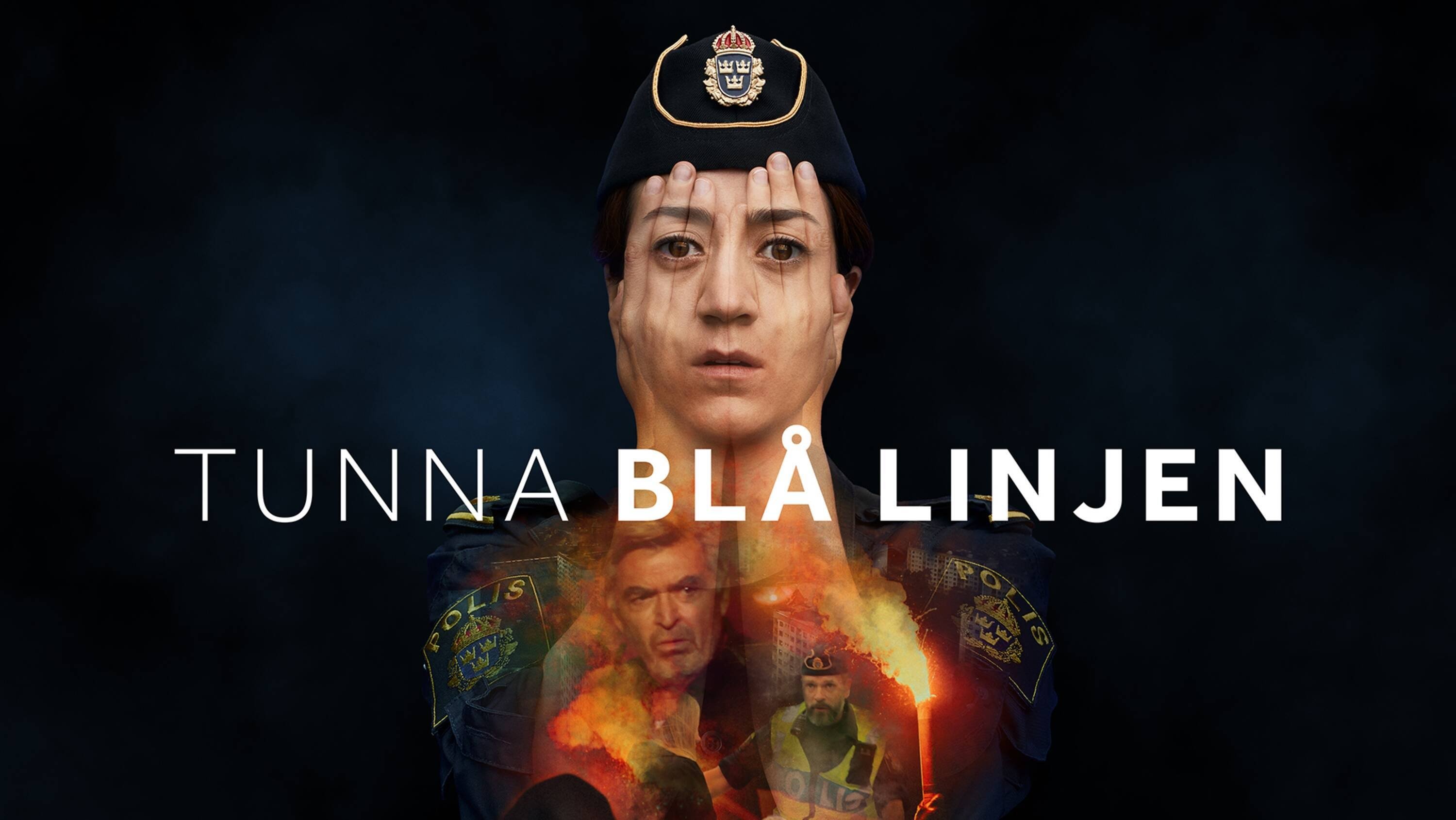 Tunna blå linjen