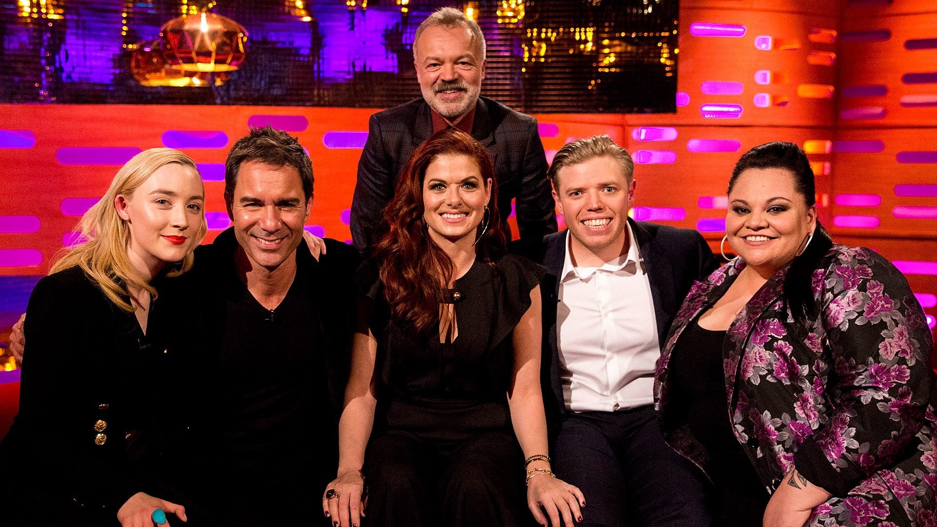 The Graham Norton Show Season 22 :Episode 17  Saoirse Ronan, Eric McCormack, Debra Messing, Rob Beckett, Keala Settle