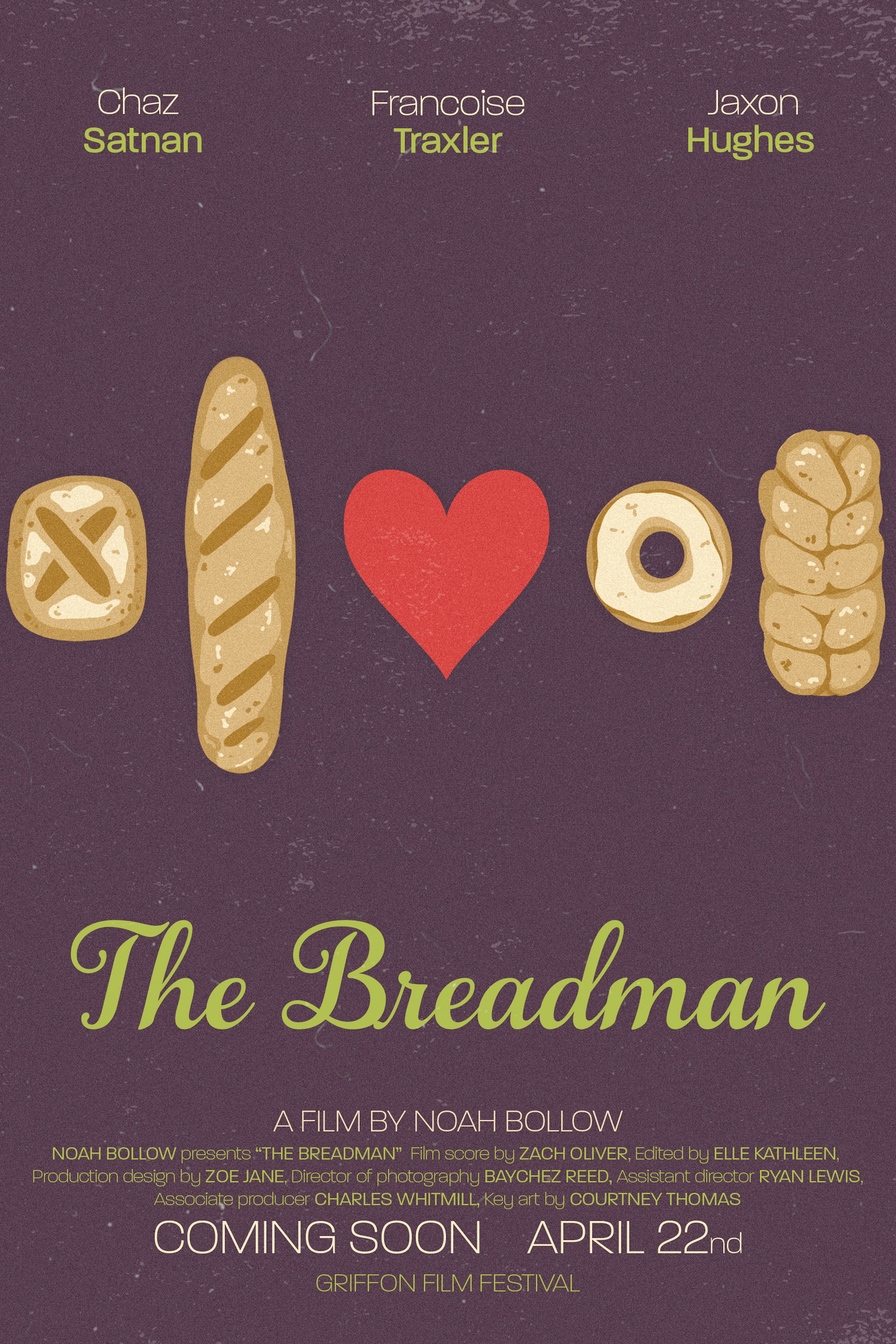 The Breadman (2022) The Poster Database (TPDb)