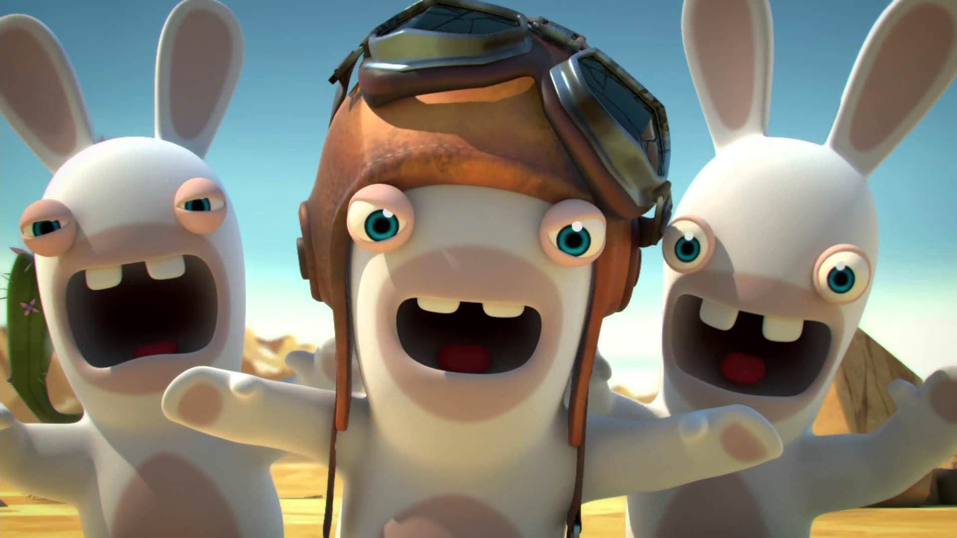 The Rabbids are back in their new tv show. 