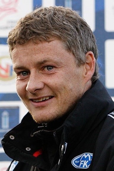 et billede af Ole Gunnar Solskjaer