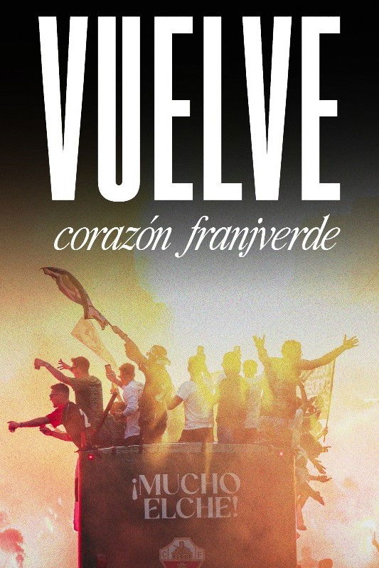 Vuelve corazón franjiverde Poster