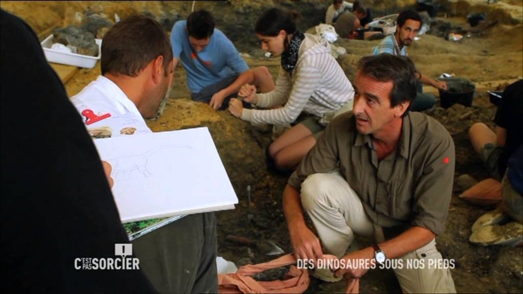 C'est pas sorcier - Des dinosaures sous nos pieds