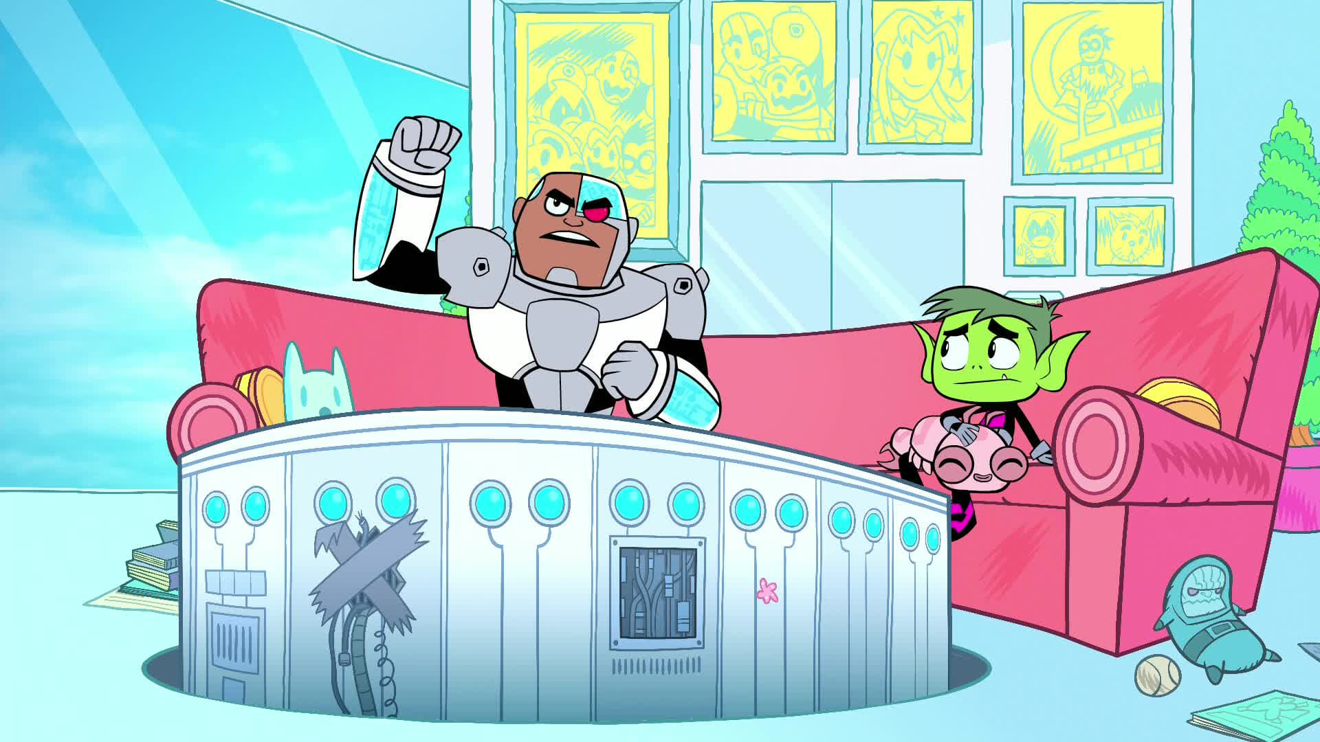 Teen Titans Go! Season 1 :Episode 11  Hey Pizza!