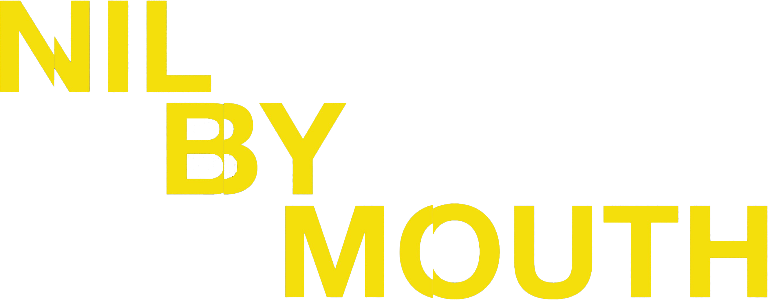 Nil by Mouth Logo