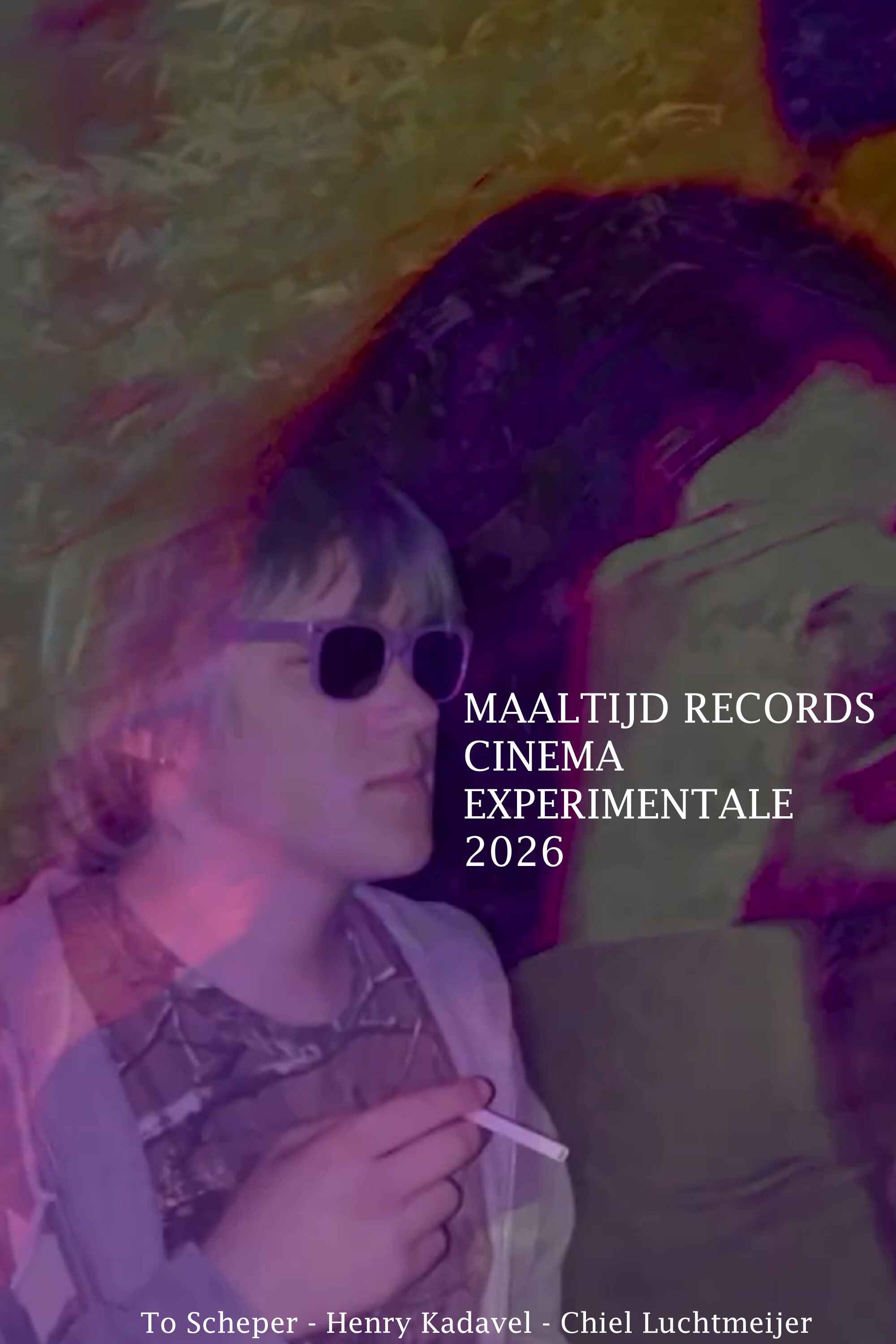 maaltijd records cinema experimentale 2026