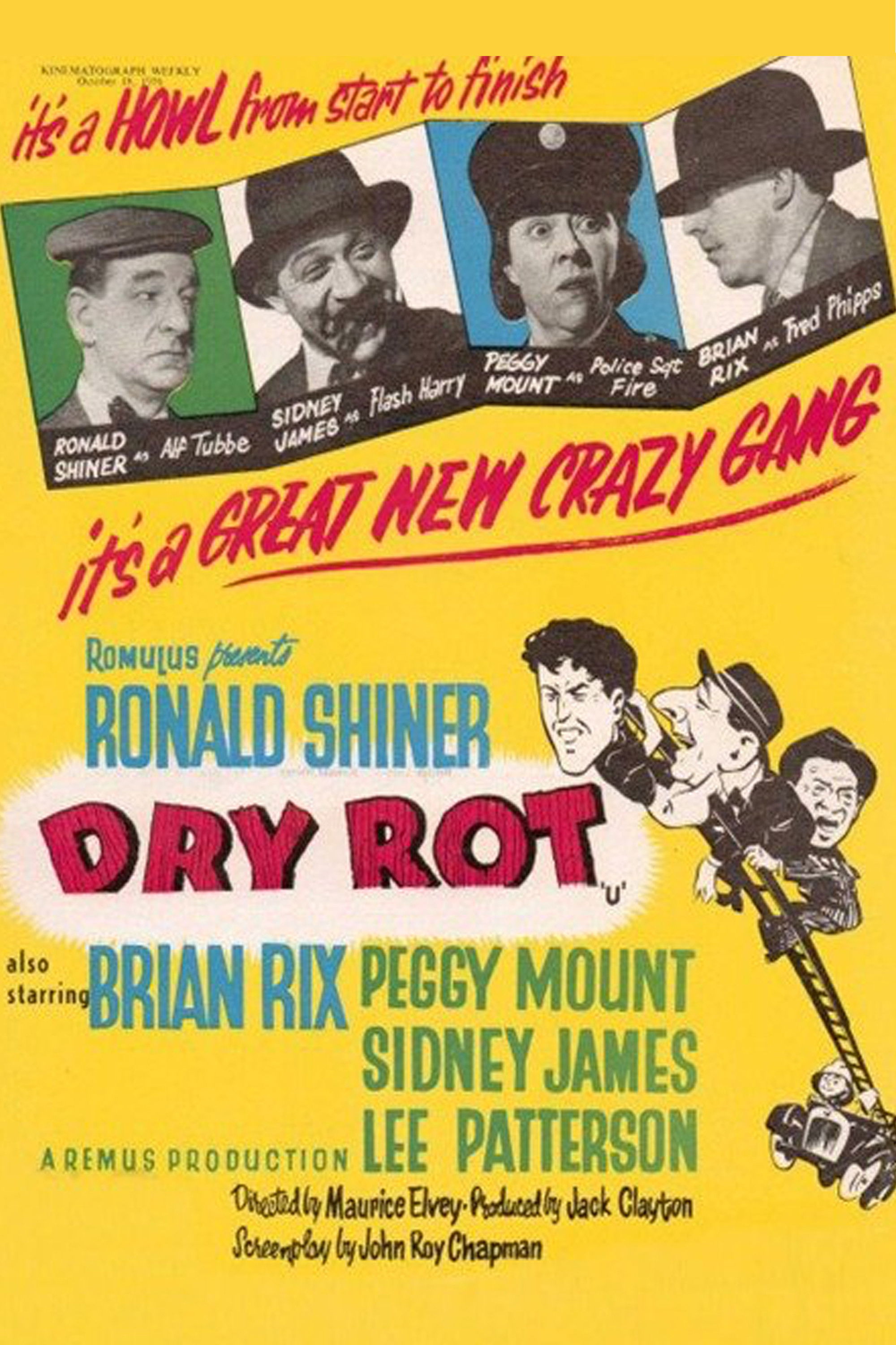 Dry Rot (1956) Posters — The Movie Database (TMDb)