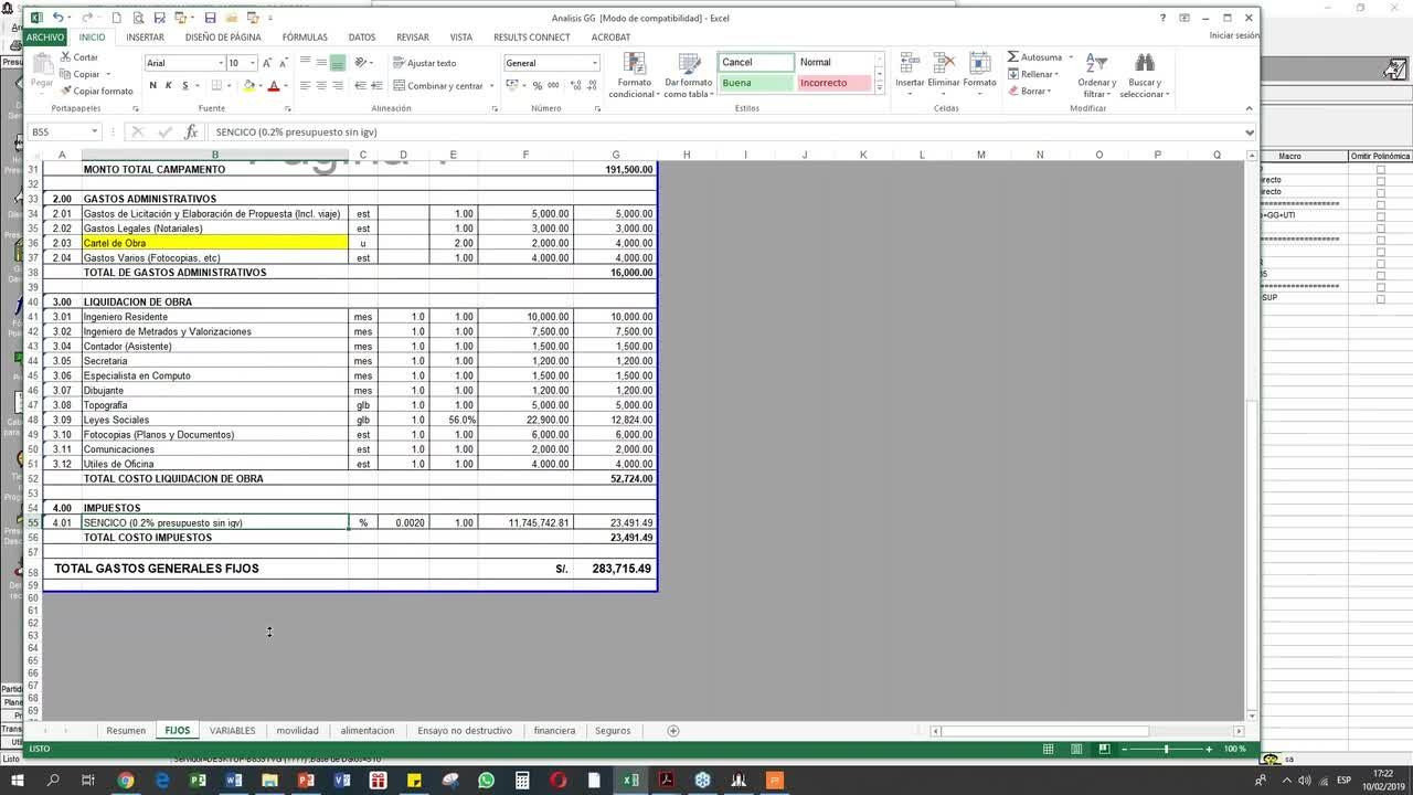 01 DIPLOMADO EN PROGRAMACI&Oacute;N, METRADOS, PRESUPUESTOS Y VALORIZACI&Oacute;N DE OBRAS VIALES Season 4 :Episode 2  Episode 2