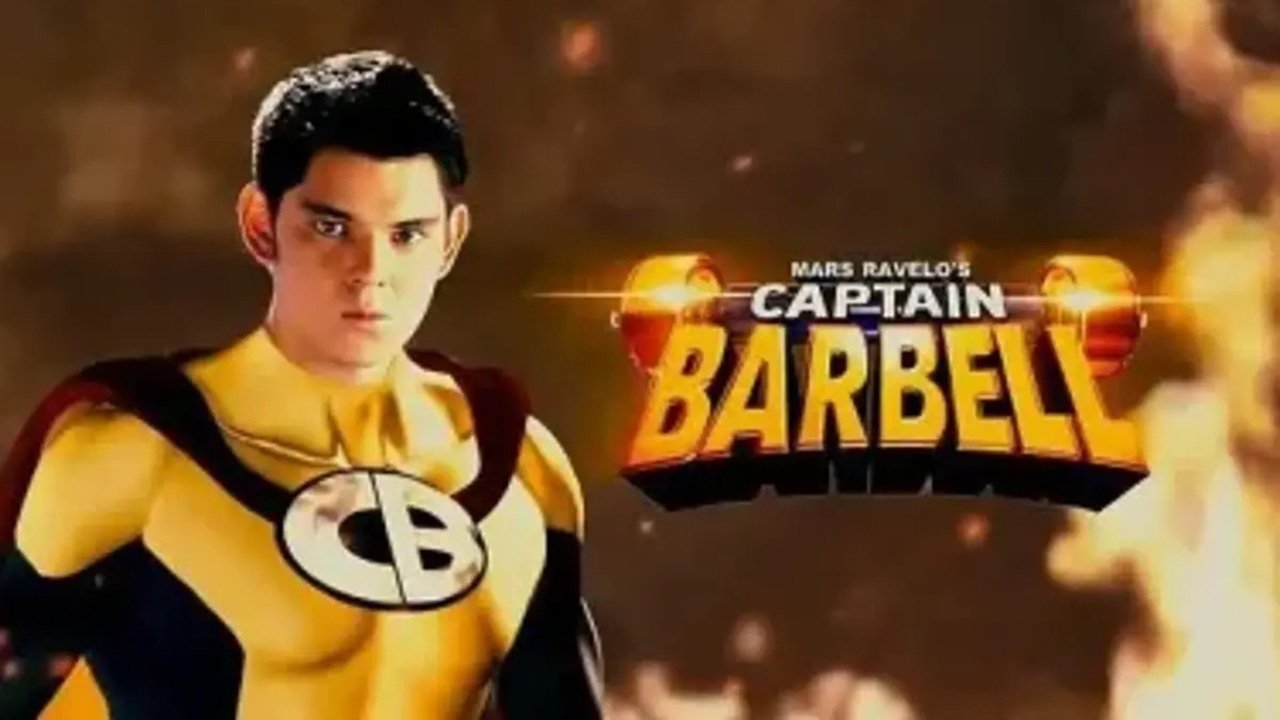 Captain Barbell backdrop cover