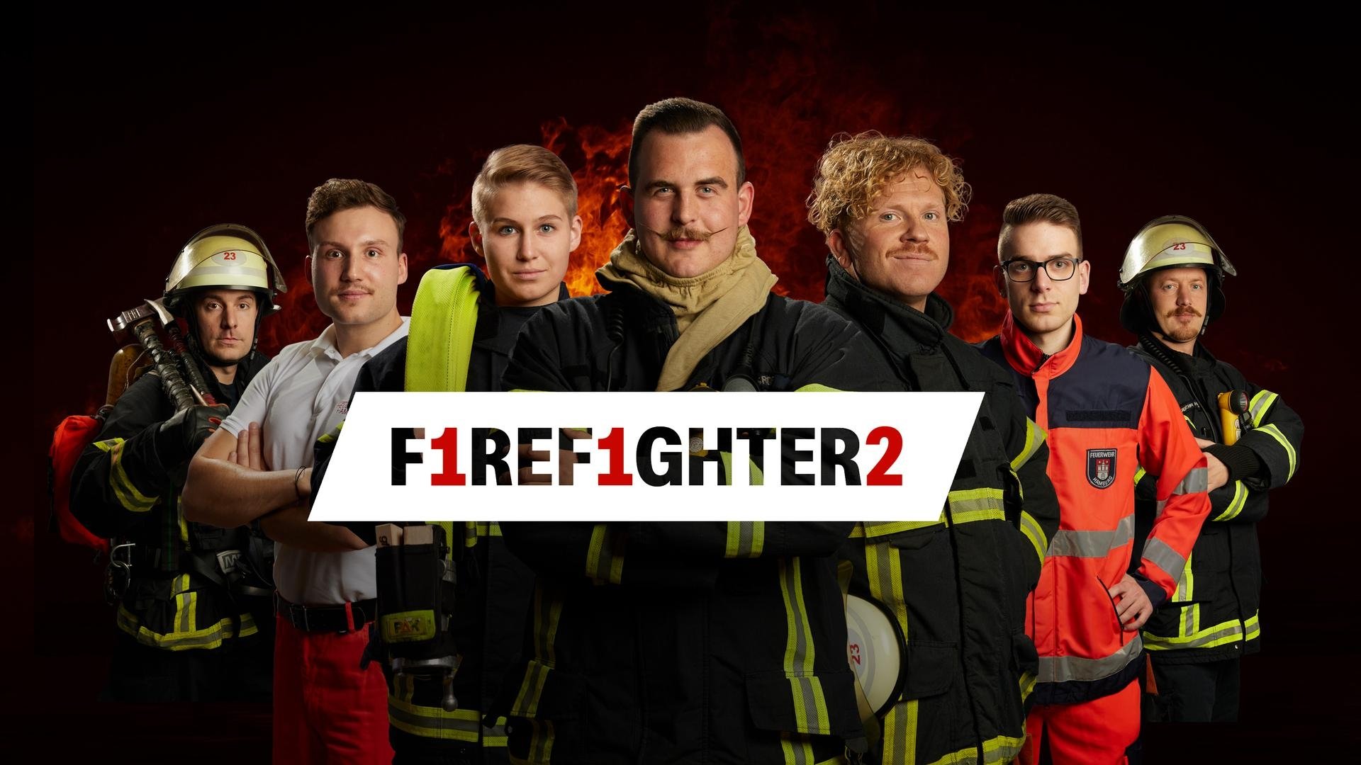 Firefighters backdrop
