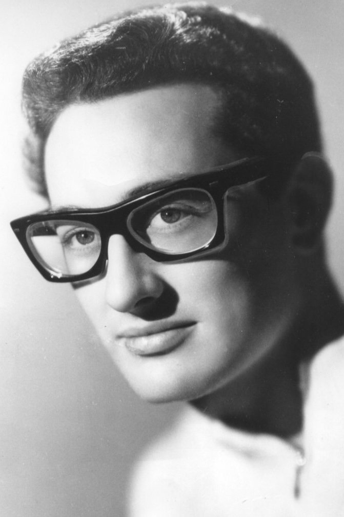 et billede af Buddy Holly