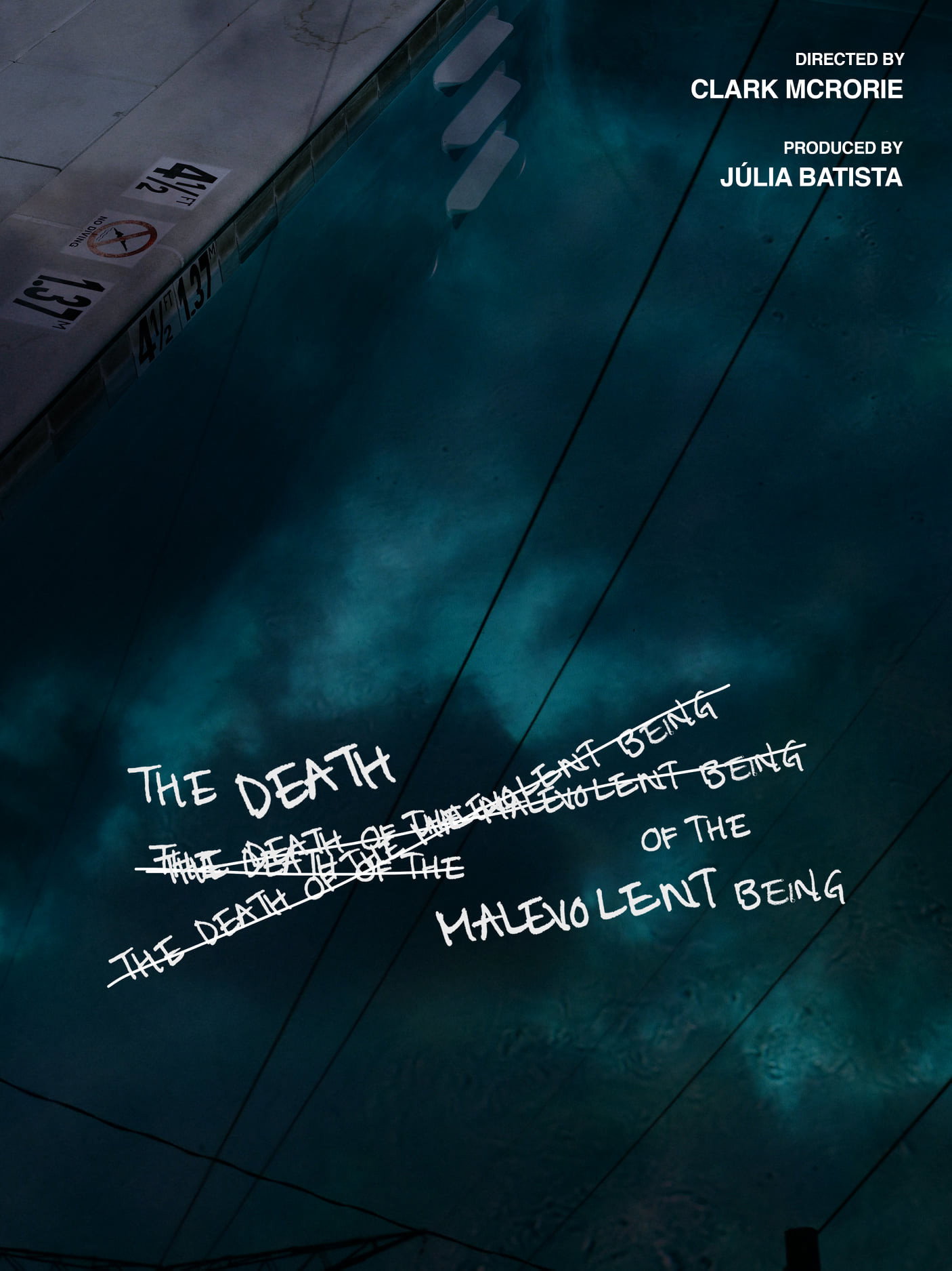 The Death of a Malevolent Being Poster