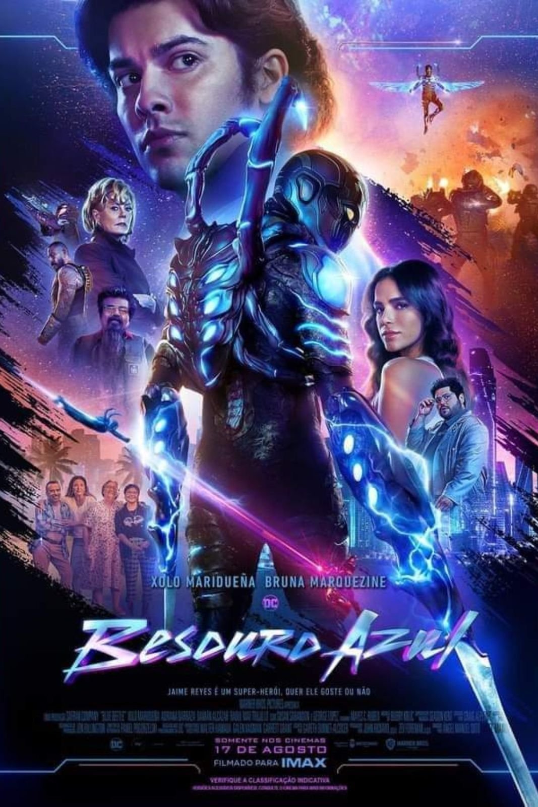 Assistir | Blue Beetle Filme Completo (2023) - Ação Online - Filme Movie Poster