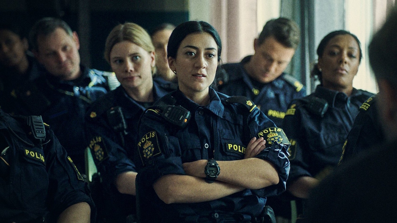 Tunna blå linjen