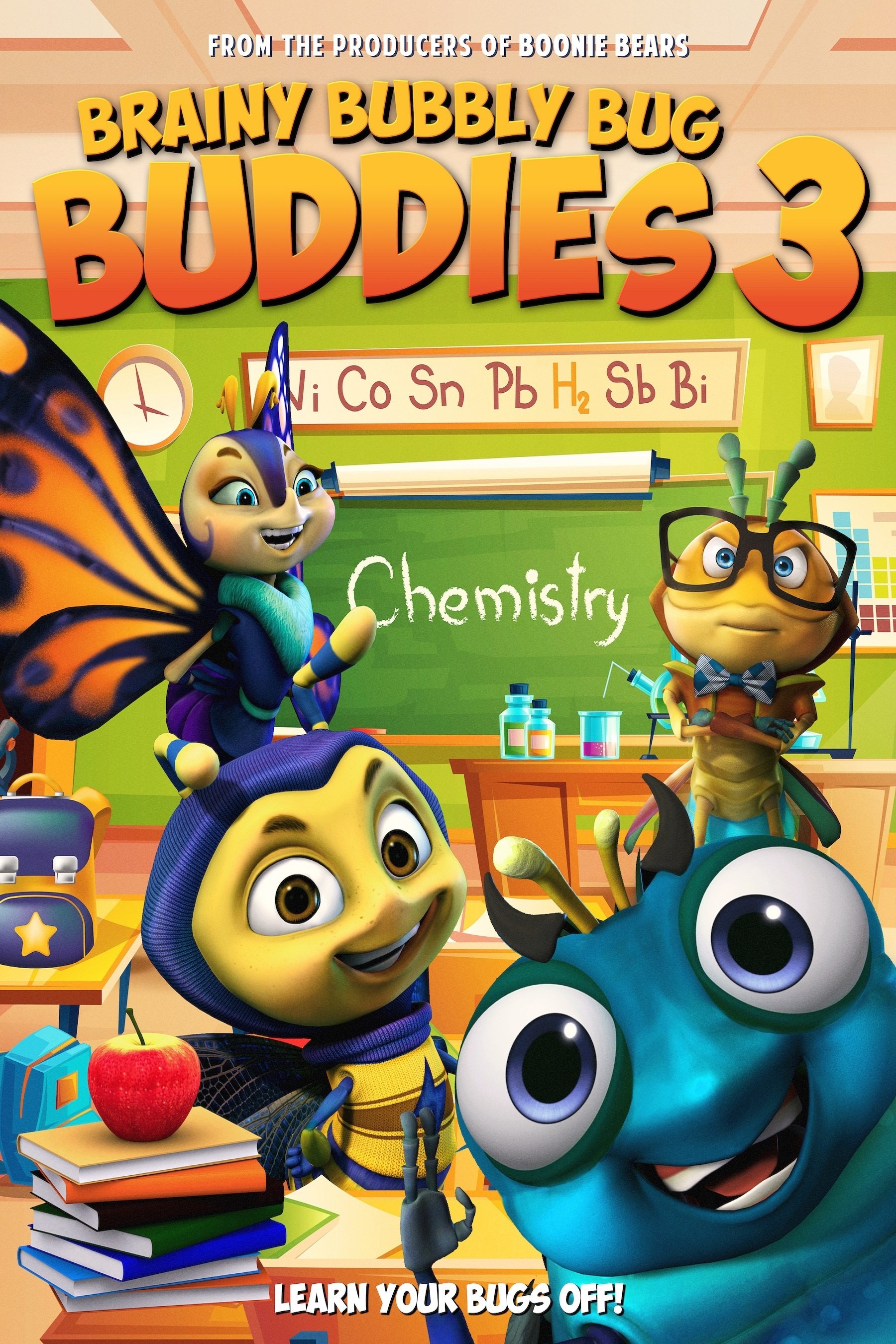 Brainy Bubbly Bug Buddies 3 on FREECABLE TV