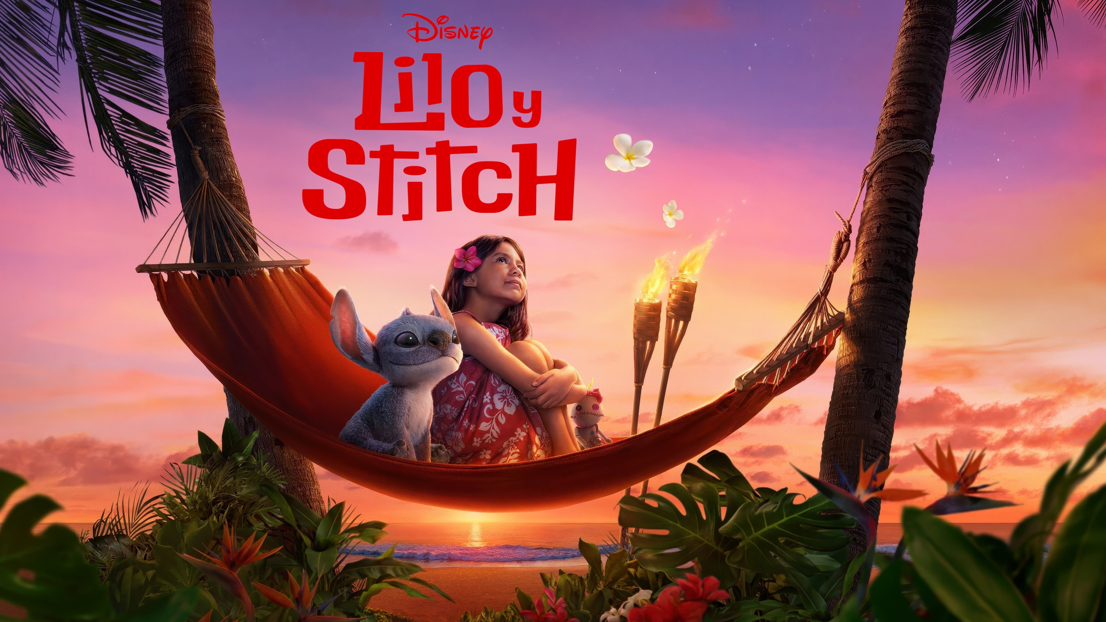 Caption: a woman sitting in a hammock with a stuffed animal