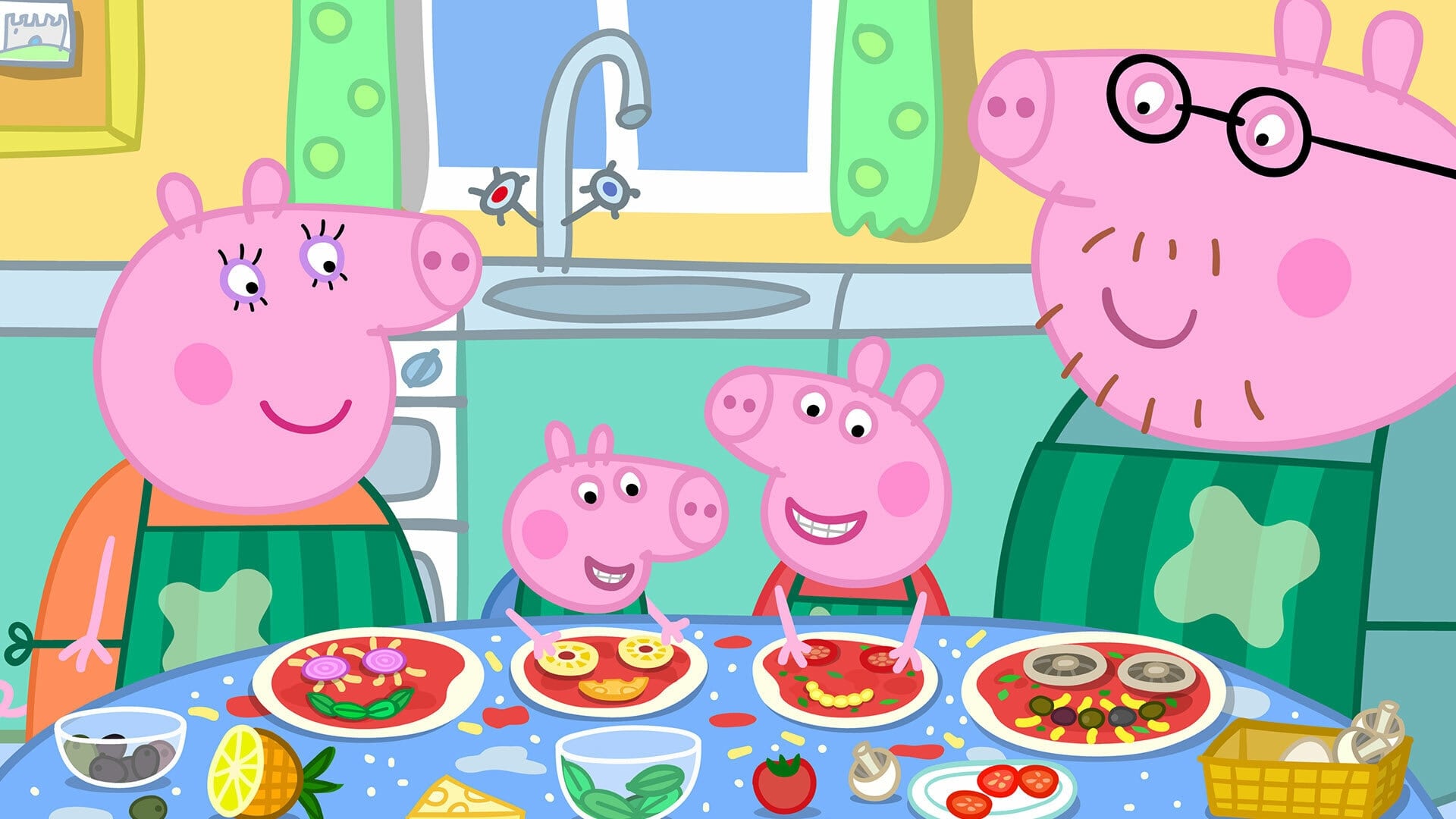 Peppa Pig Season 6 :Episode 19  Pizza! Pizza!