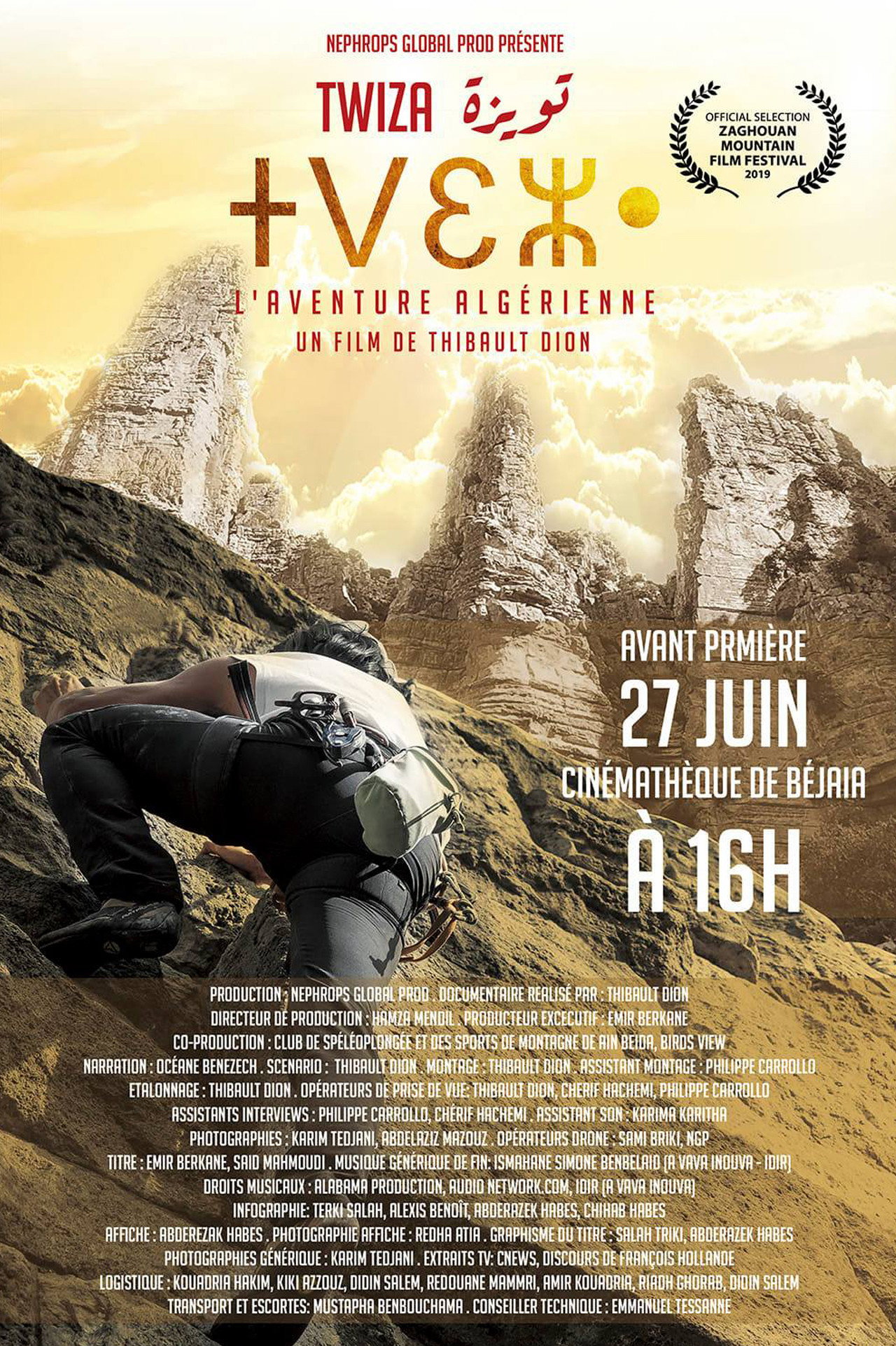 Tw&iuml;za, L'Aventure Alg&eacute;rienne