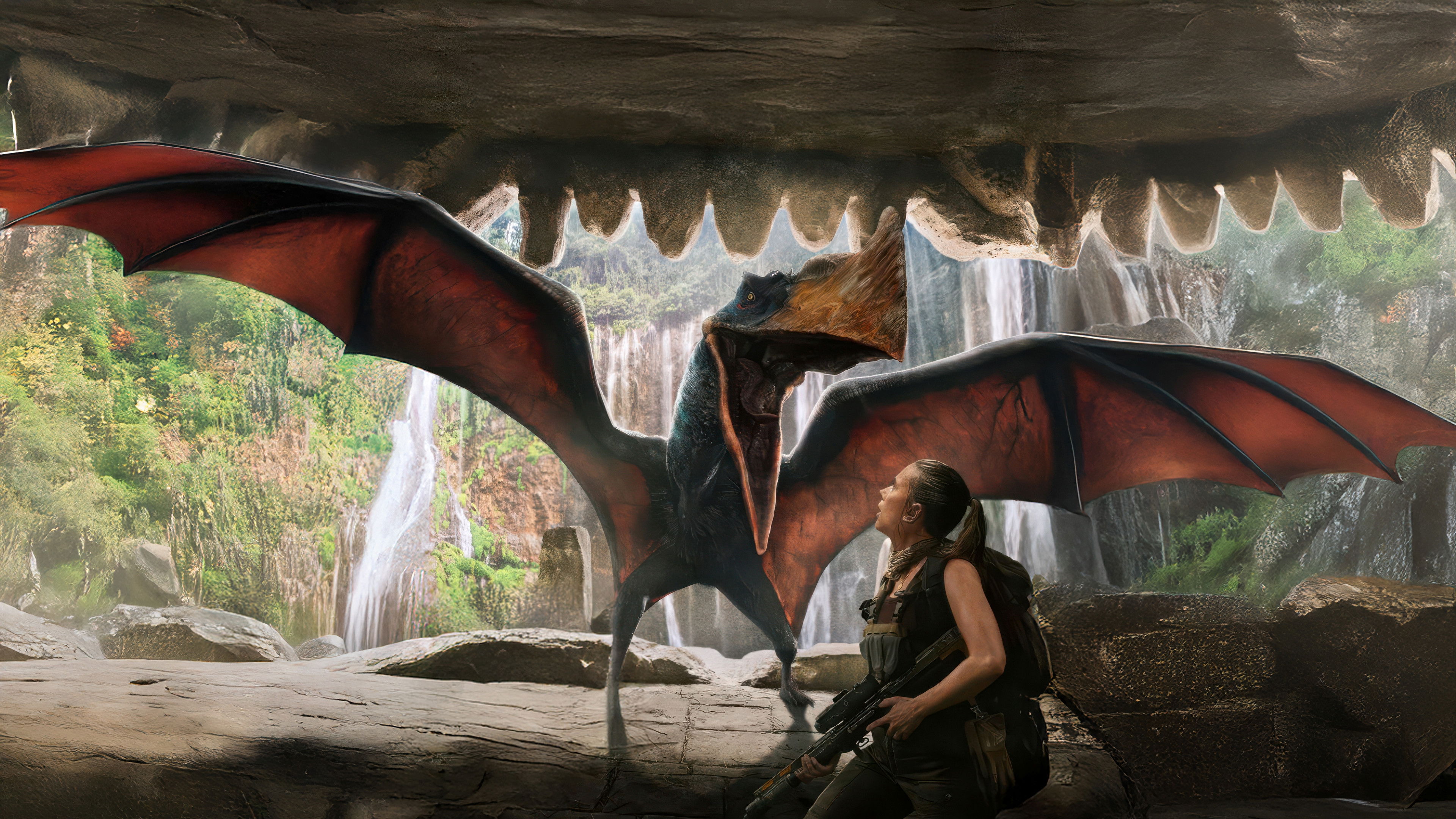 Jurassic World Rebirth backdrop