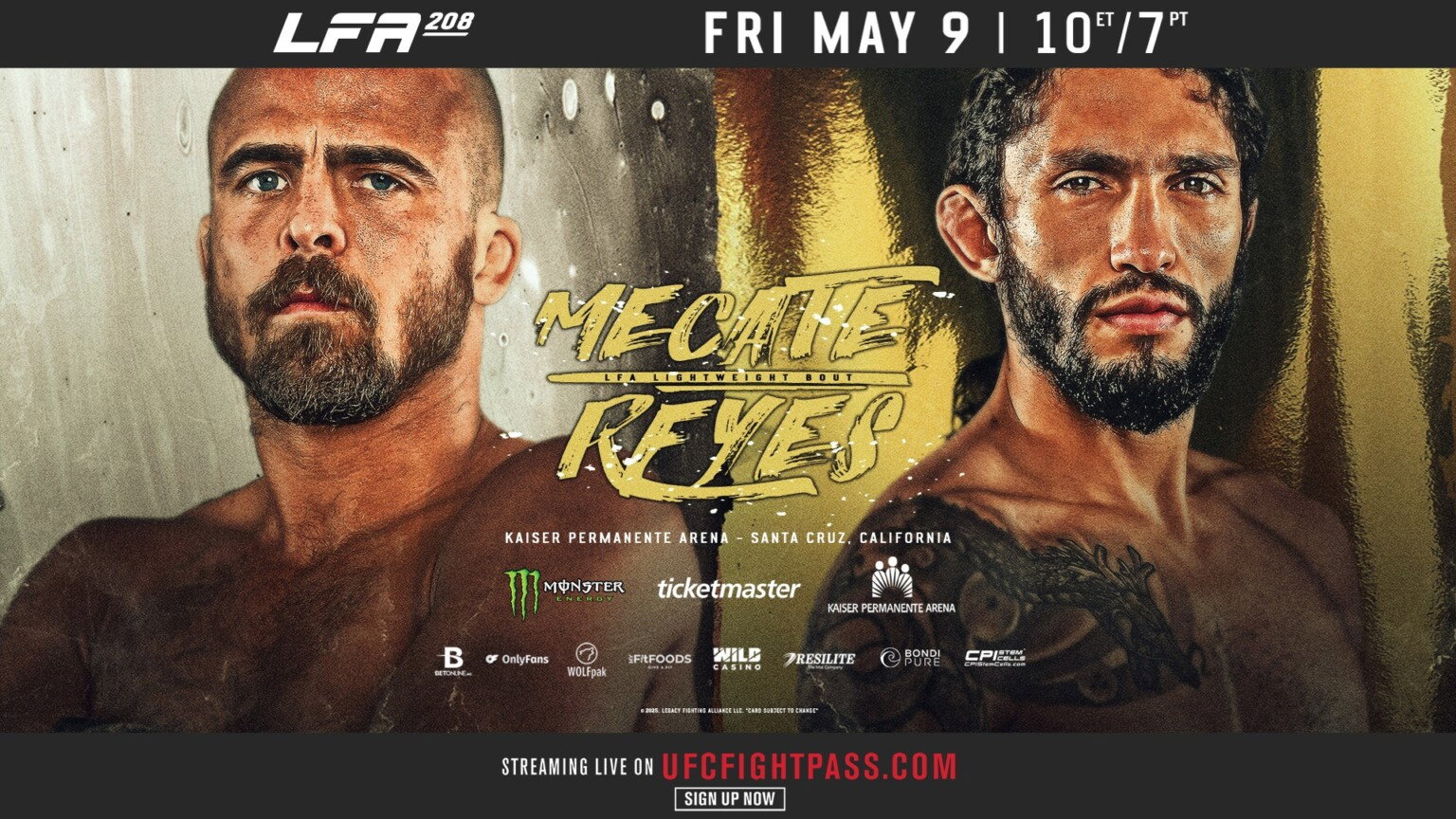 LFA 208: Mecate vs. Reyes