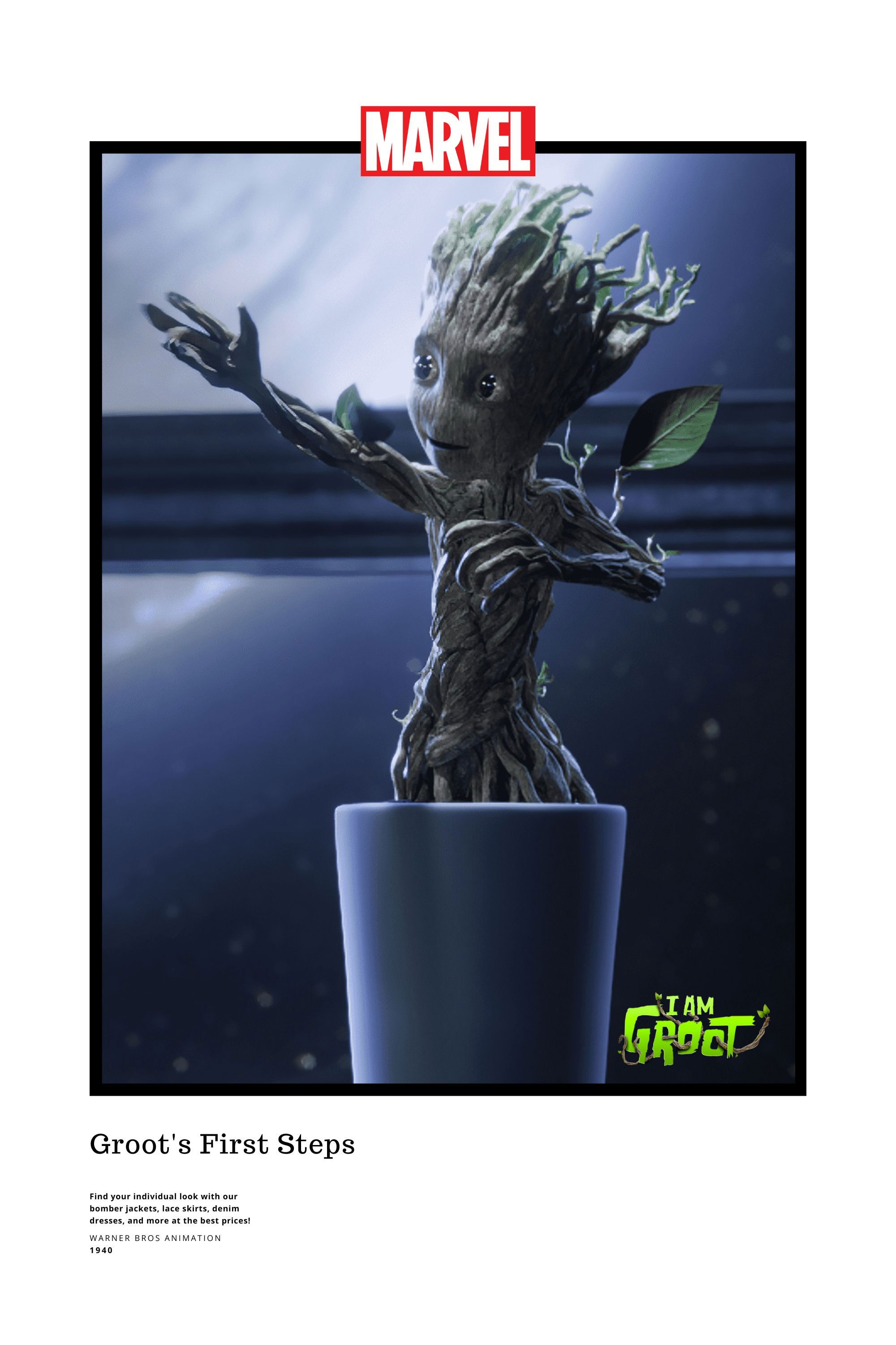 Groot's First Steps