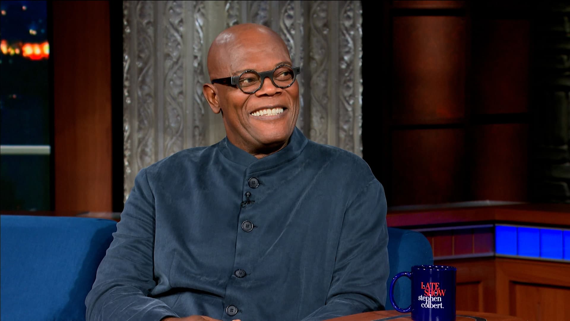 The Late Show with Stephen Colbert Season 8 :Episode 12  Samuel L. Jackson, Clarissa Ward
