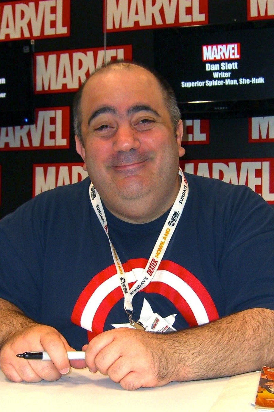 et billede af Dan Slott