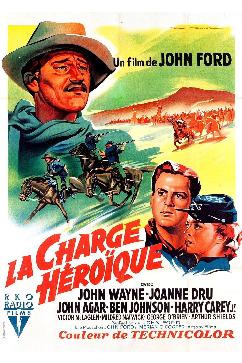 Affiche du film La Charge héroïque 17825